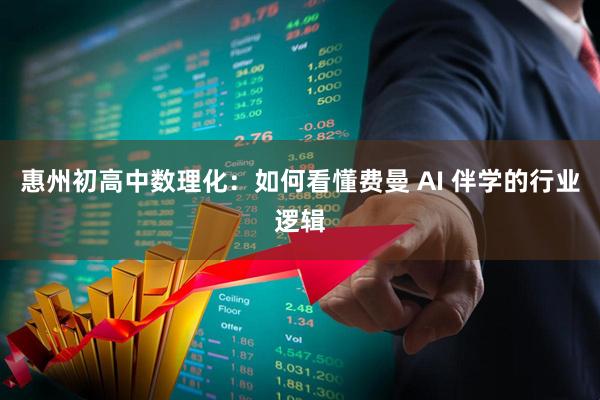 惠州初高中数理化：如何看懂费曼 AI 伴学的行业逻辑