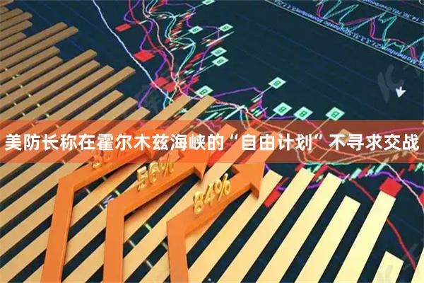 美防长称在霍尔木兹海峡的“自由计划”不寻求交战