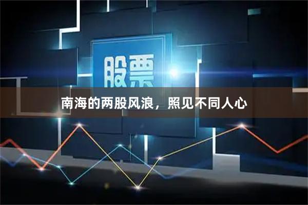南海的两股风浪，照见不同人心